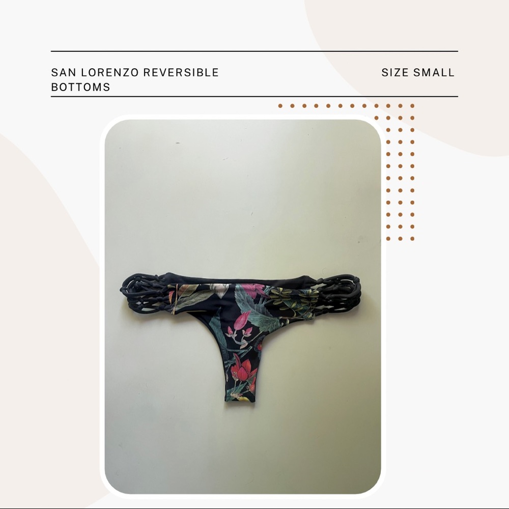 san lorenzo reversible bikini bottoms
